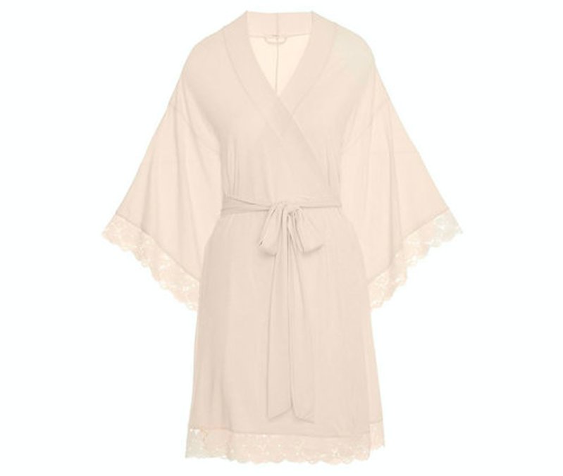 Ljusrosa kimono från åhlens Ljusrosa kimono från åhlens